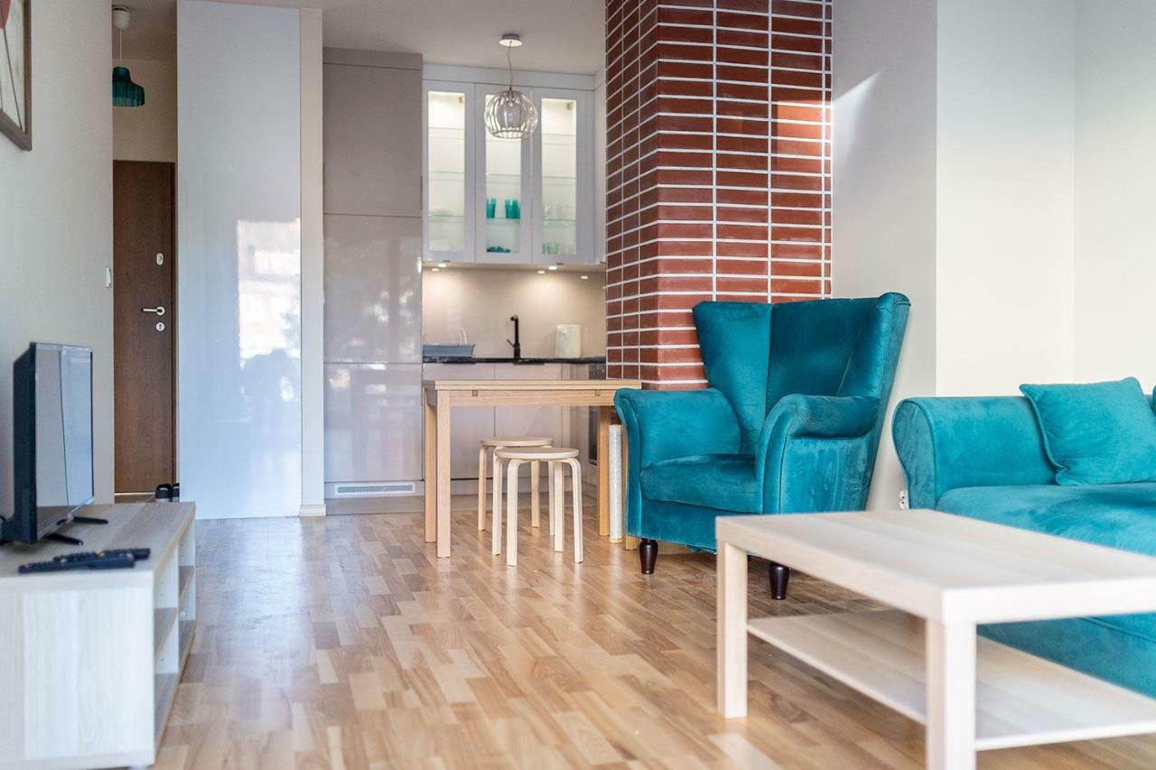 Apartament W Cichej Okolicy 5 Minut Od Centrum Danzica Esterno foto